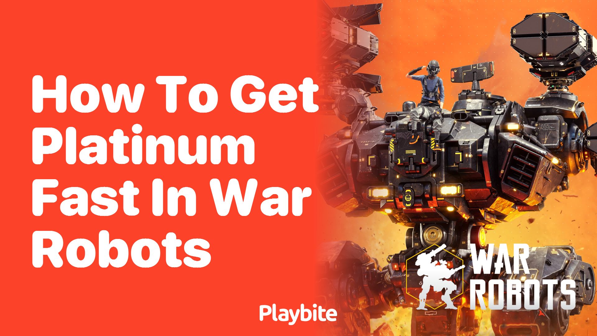 How to Get Platinum Fast in War Robots