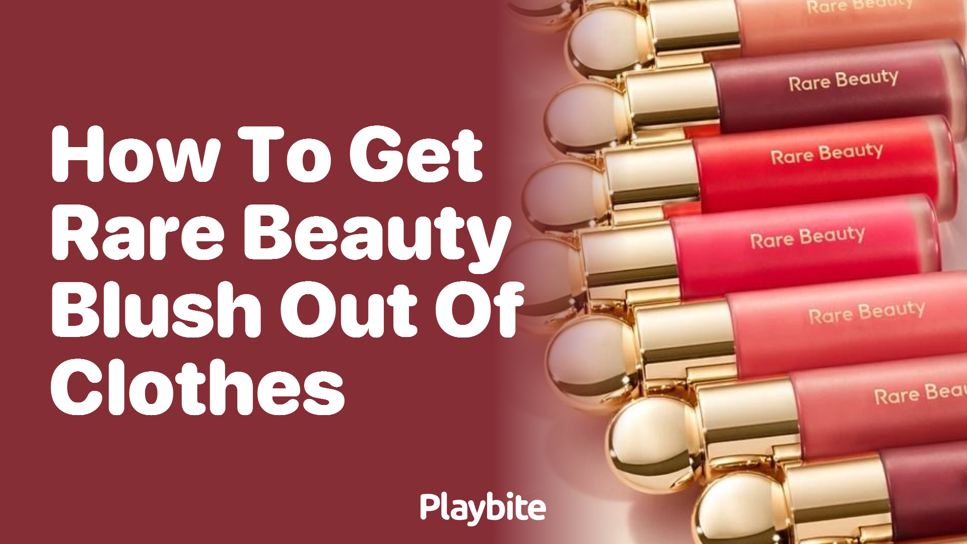 How to Get Liquid Blush Out of Clothes: Expert Tips and Tricks