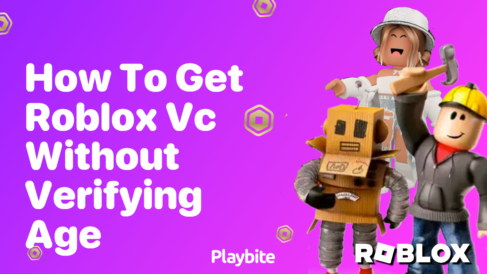 How to Get Roblox VC Without Verifying Age