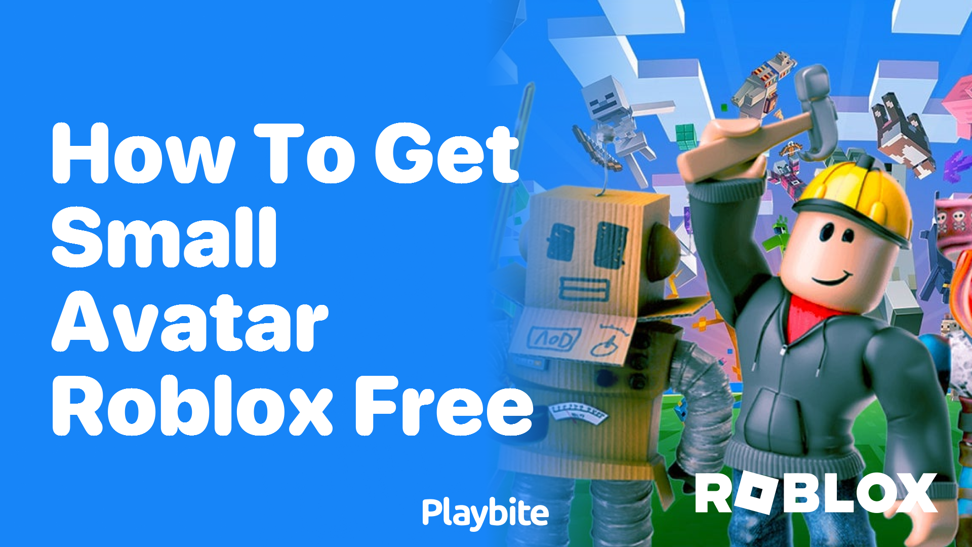 How to Get a Small Avatar on Roblox for Free