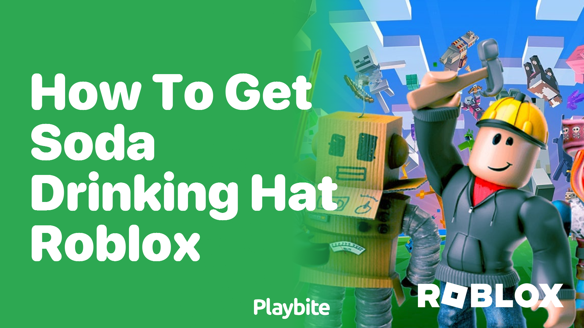 How to Get the Soda Drinking Hat in Roblox - Playbite