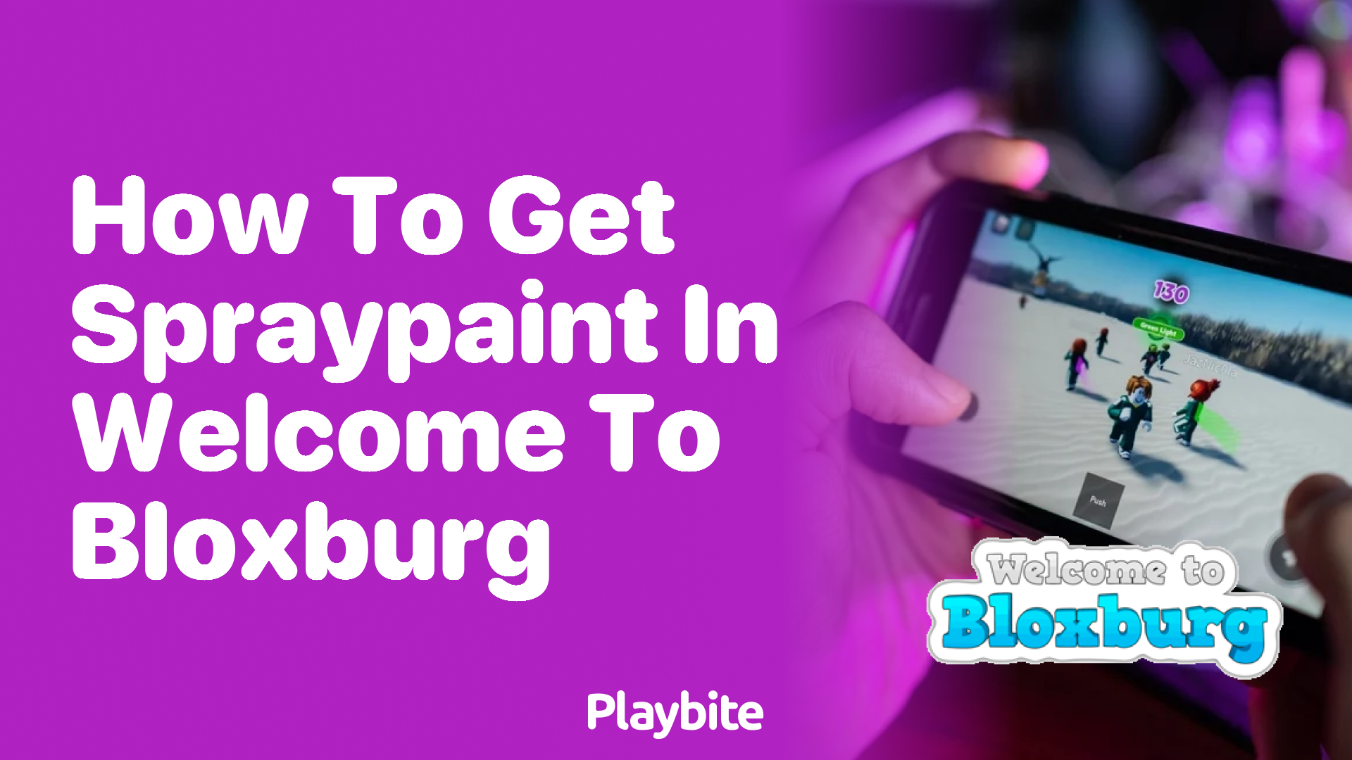 How to Get Spray Paint in Welcome to Bloxburg