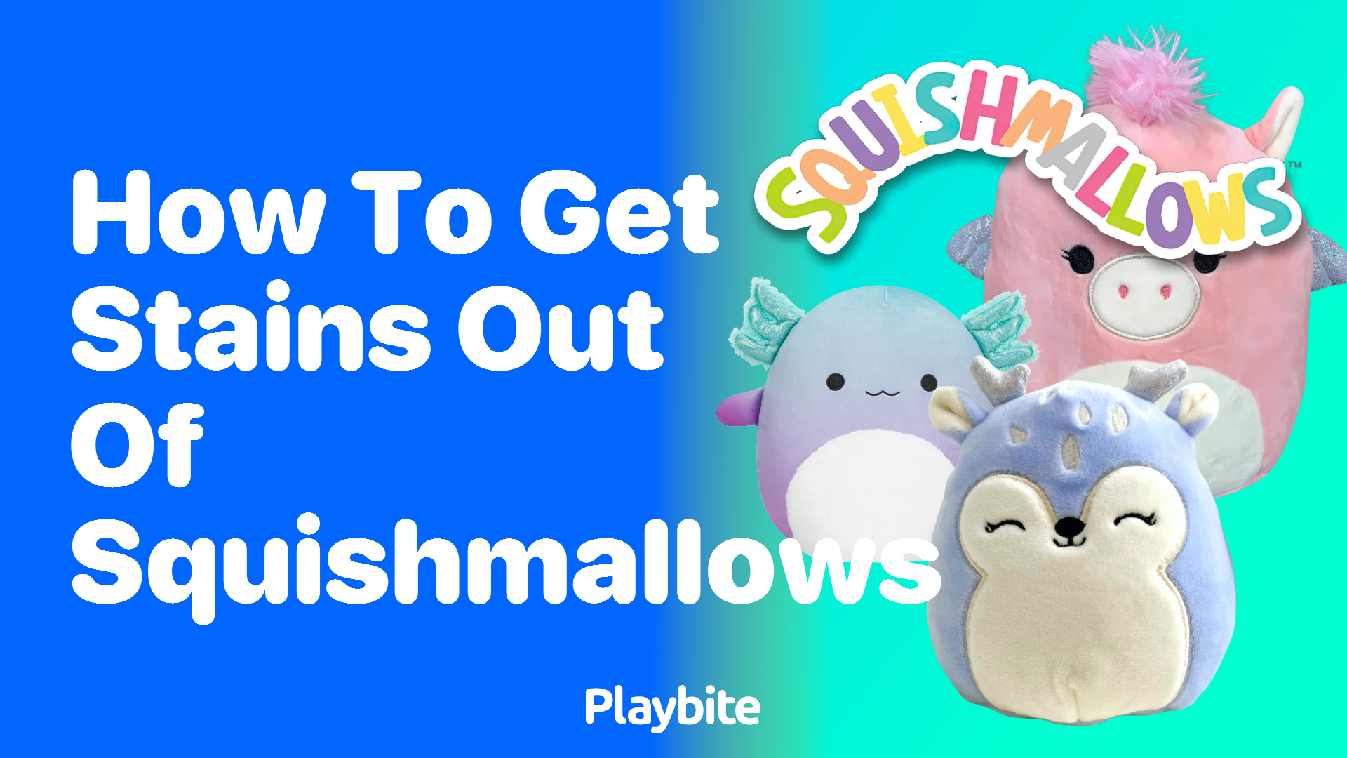 How to Get Stains Out of Squishmallows: A Simple Guide