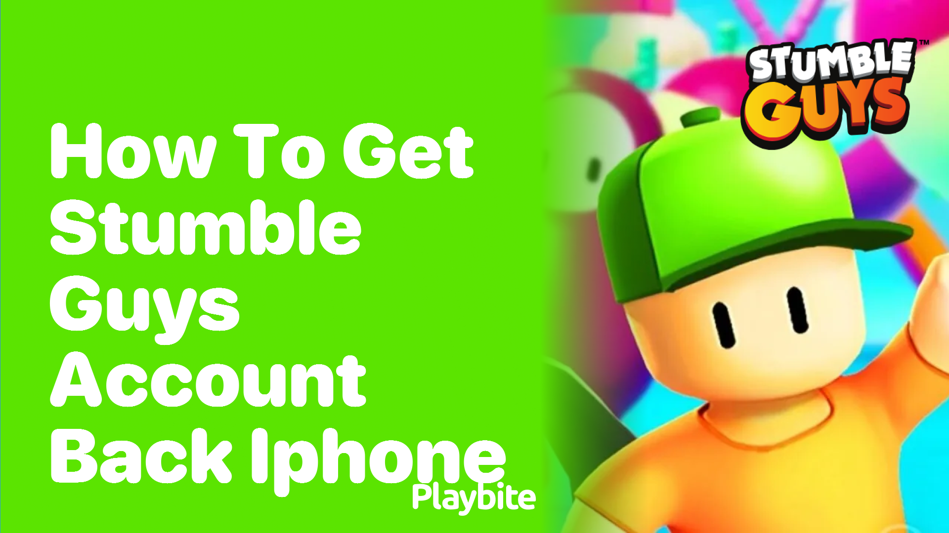 How to Get Your Stumble Guys Account Back on iPhone