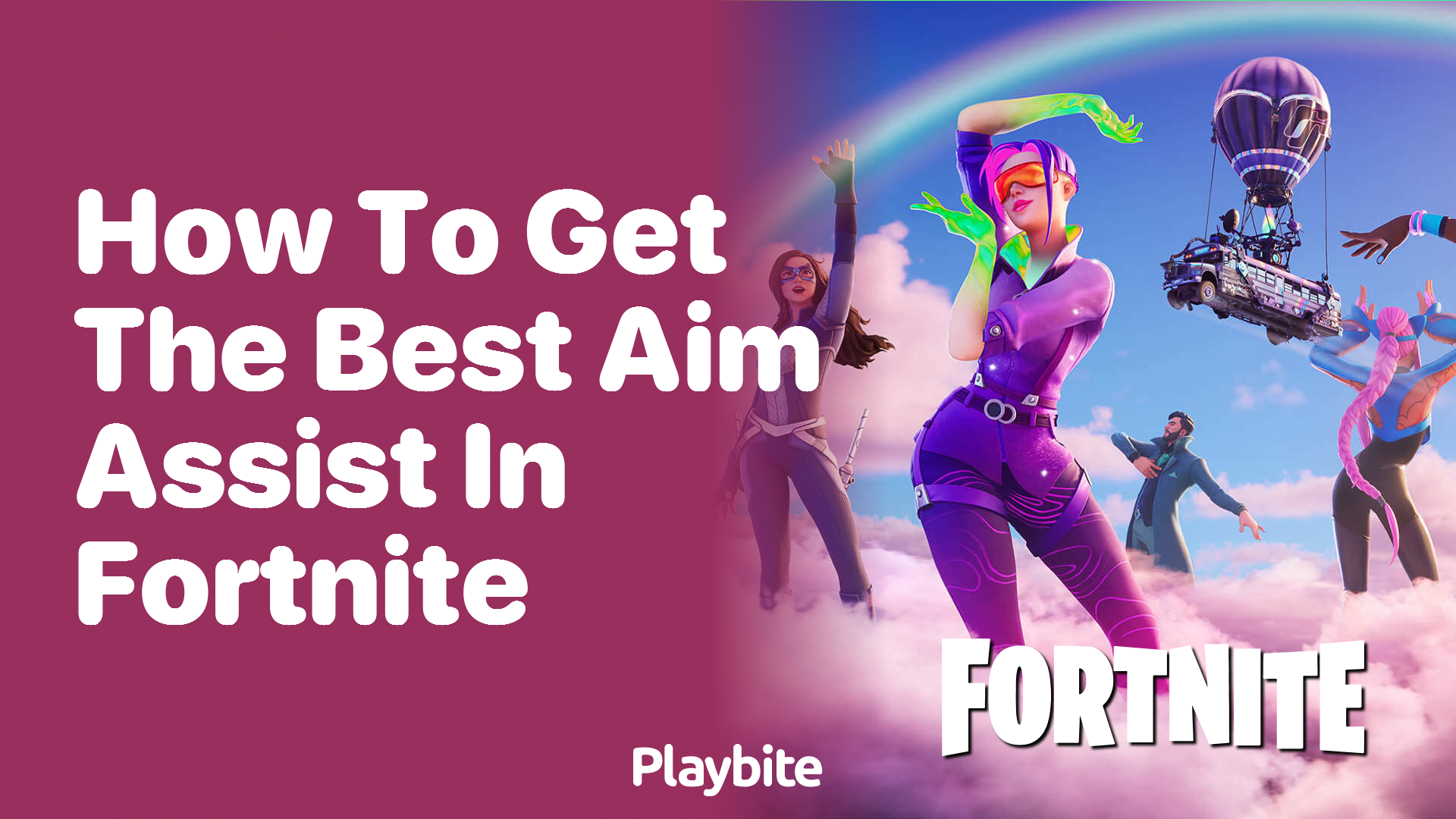 How to Get the Best Aim Assist in Fortnite - Playbite