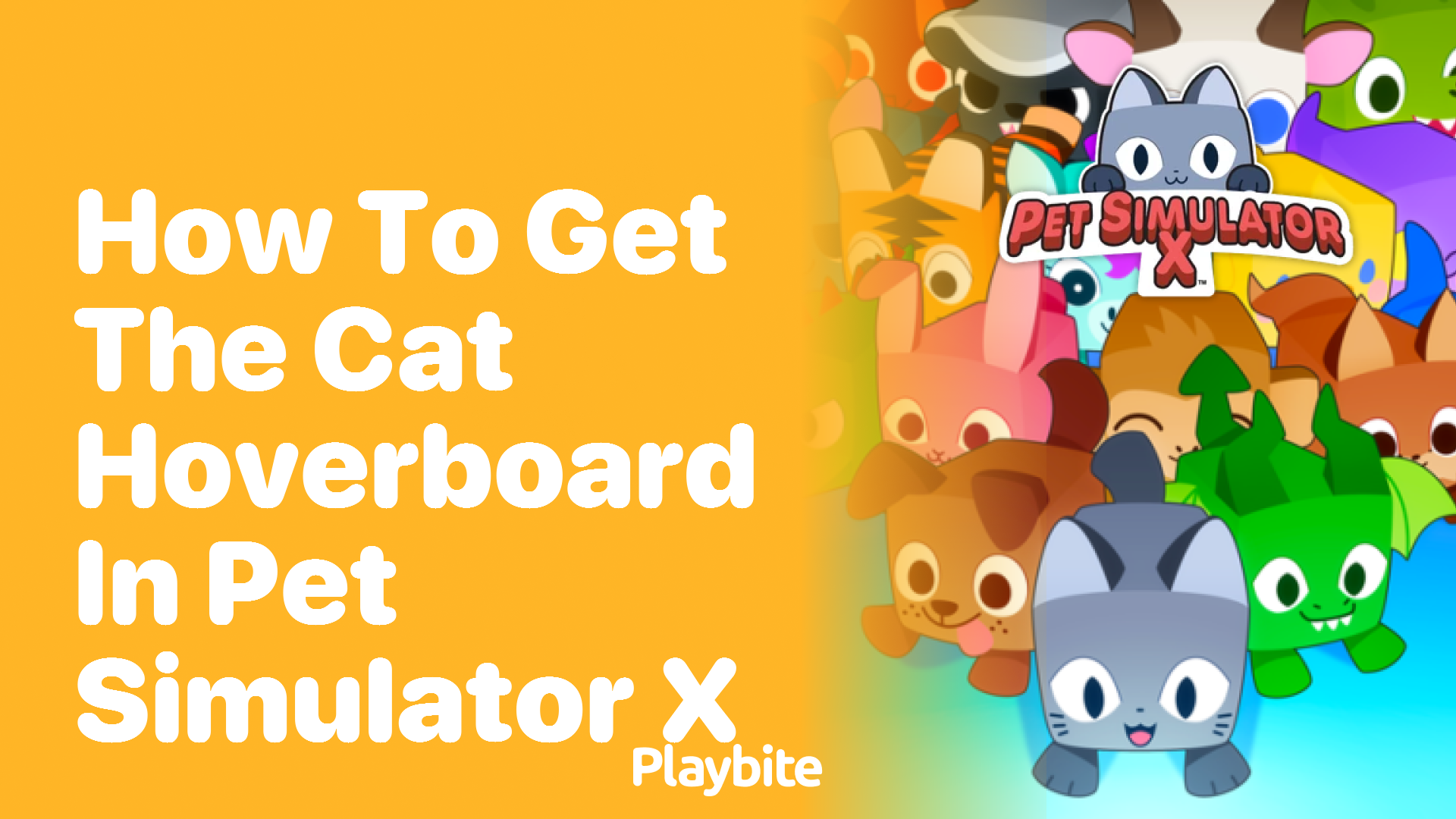 How to Get the Cat Hoverboard in Pet Simulator X