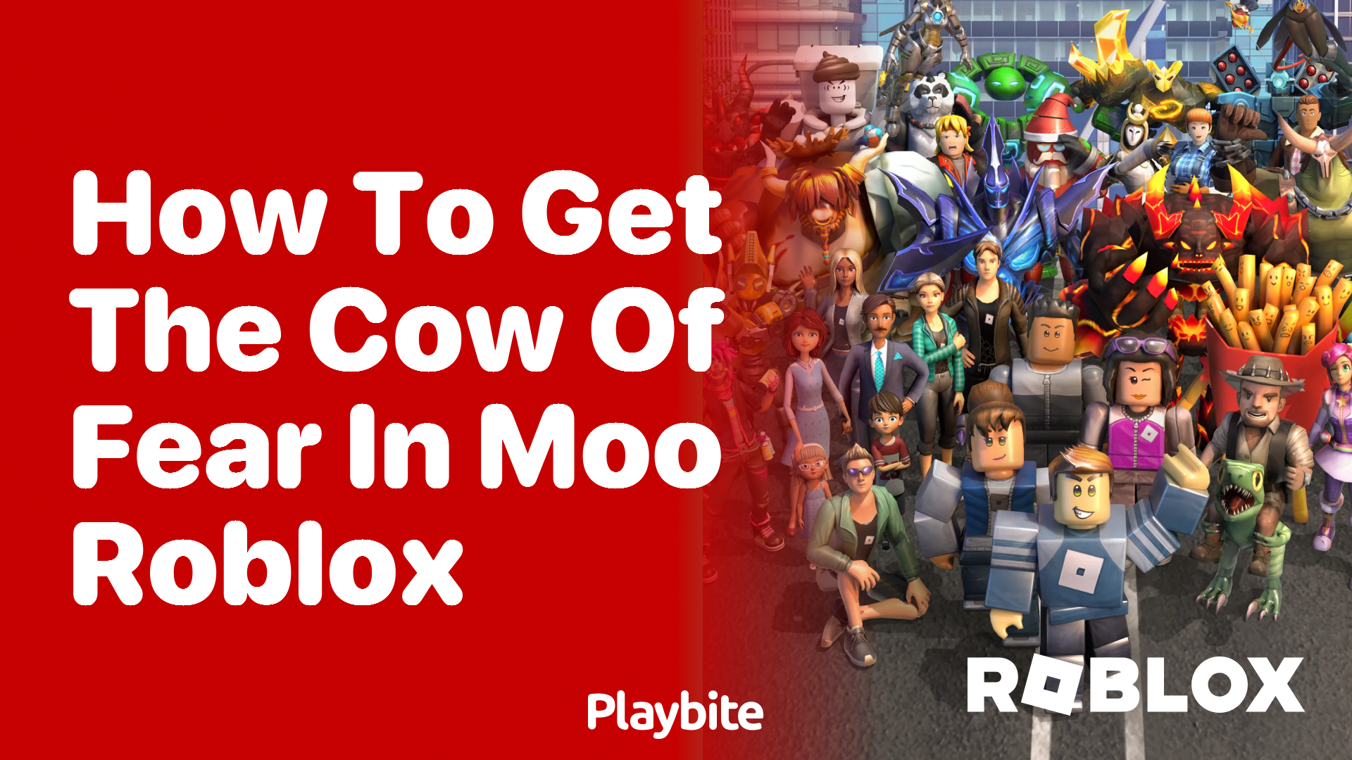 How to Get the Cow of Fear in Moo Roblox?