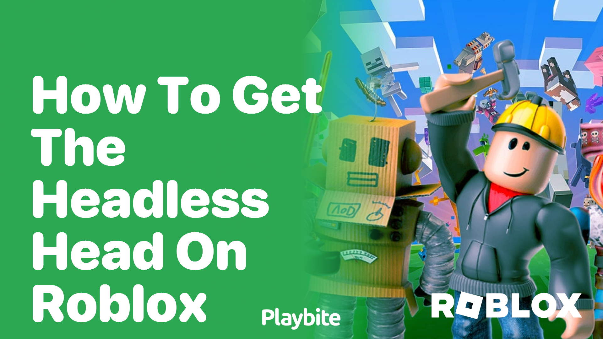 How To Get The Headless Head On Roblox Playbite 8115