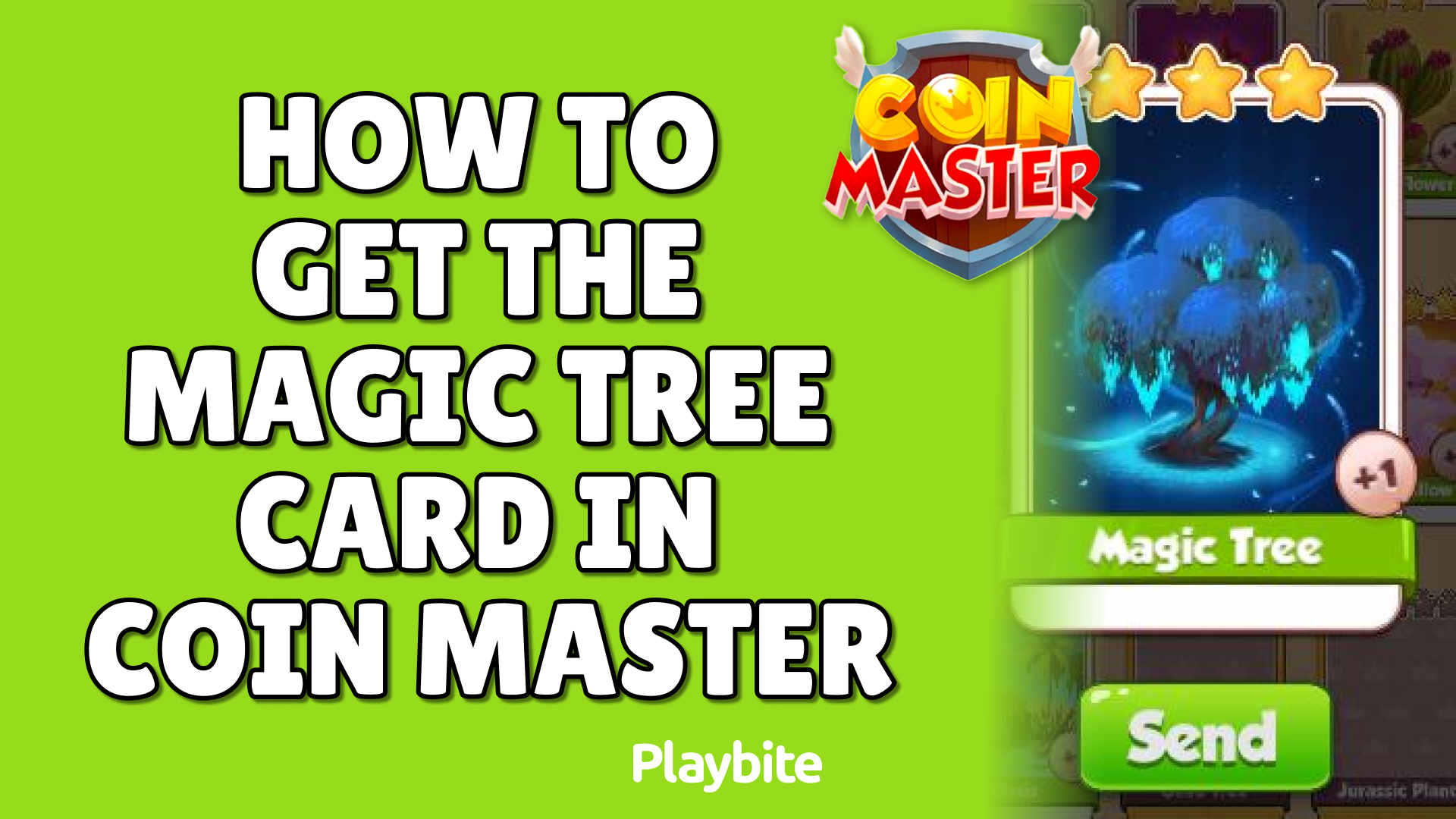 How to Get the Magic Tree Card in Coin Master Playbite