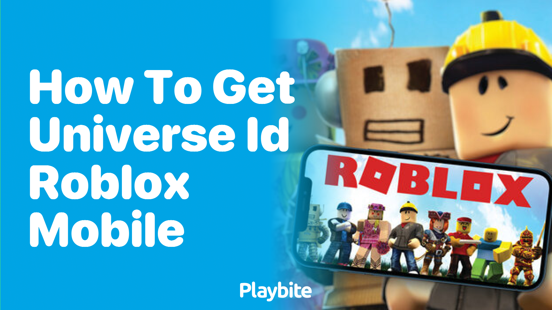 How to Get Universe ID in Roblox Mobile - Playbite