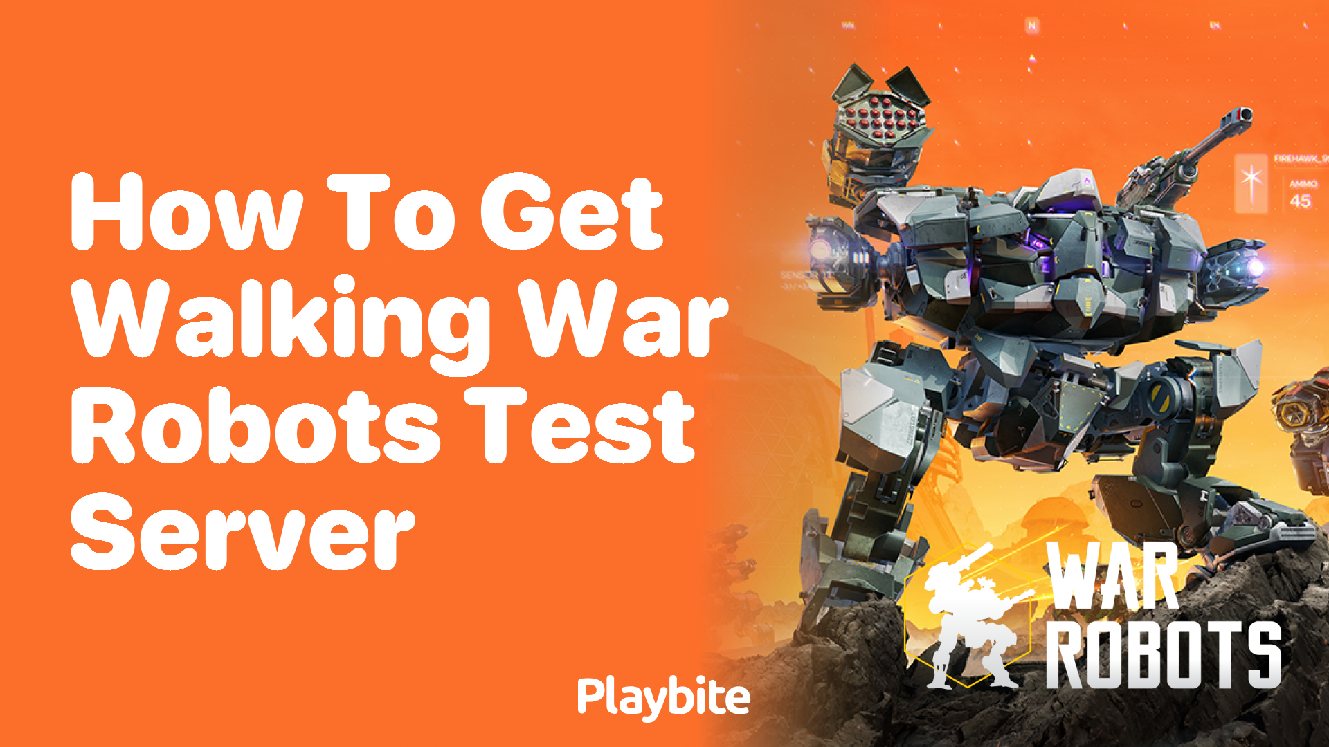 How to Access the Walking War Robots Test Server