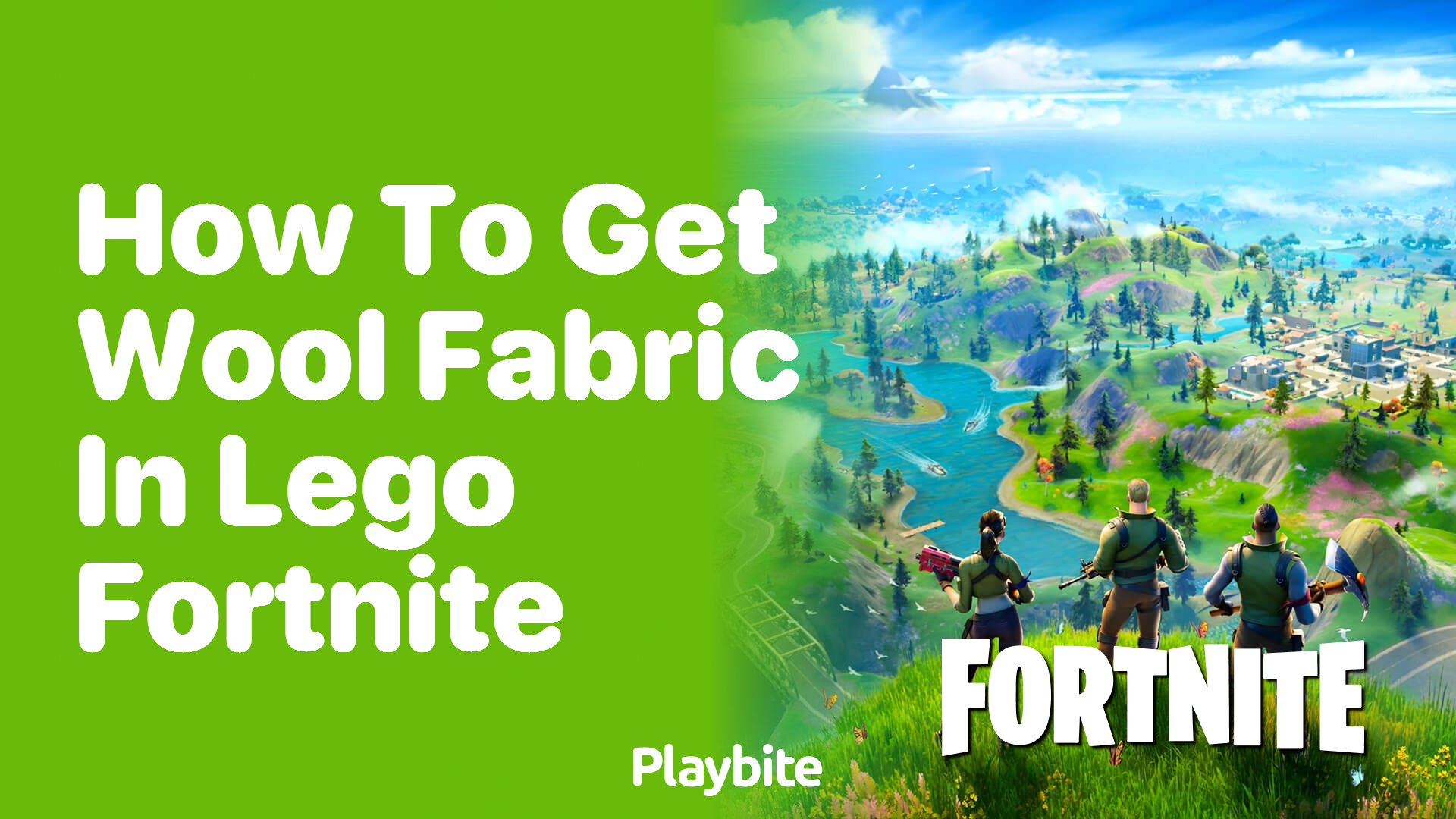 How to Get Wool Fabric in LEGO Fortnite