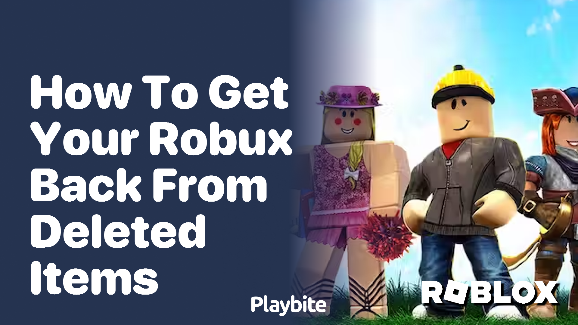 How to Get Your Robux Back From Deleted Items in Roblox