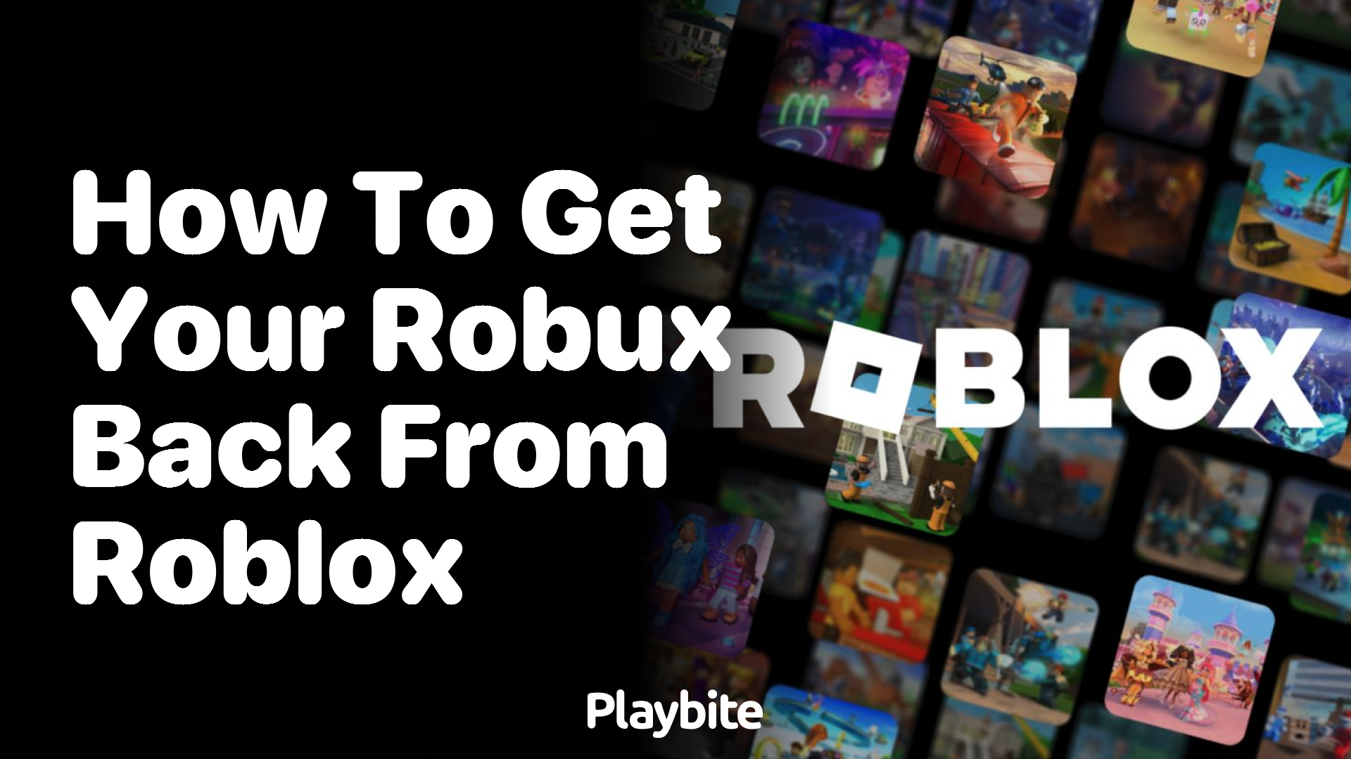 How to Get Your Robux Back from Roblox