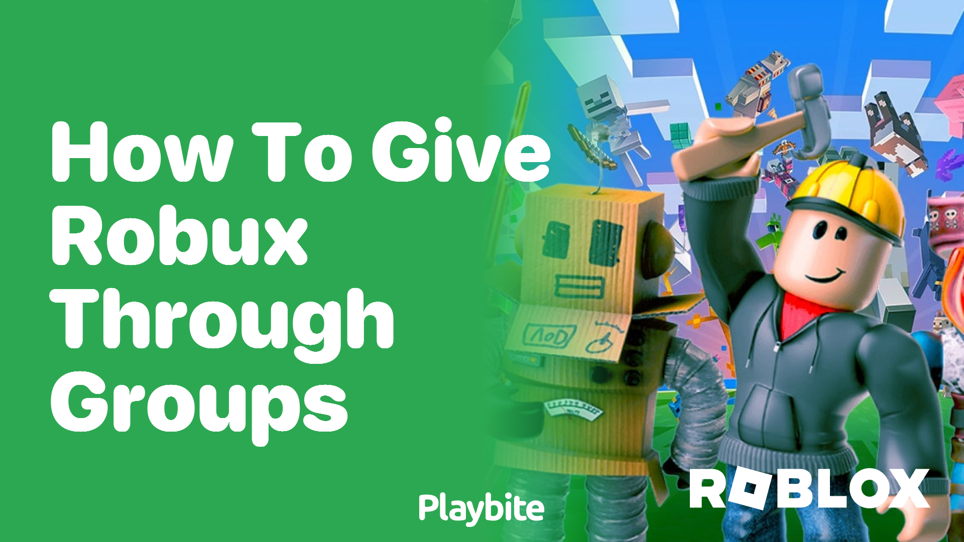 How to Give Robux Through Groups on Roblox