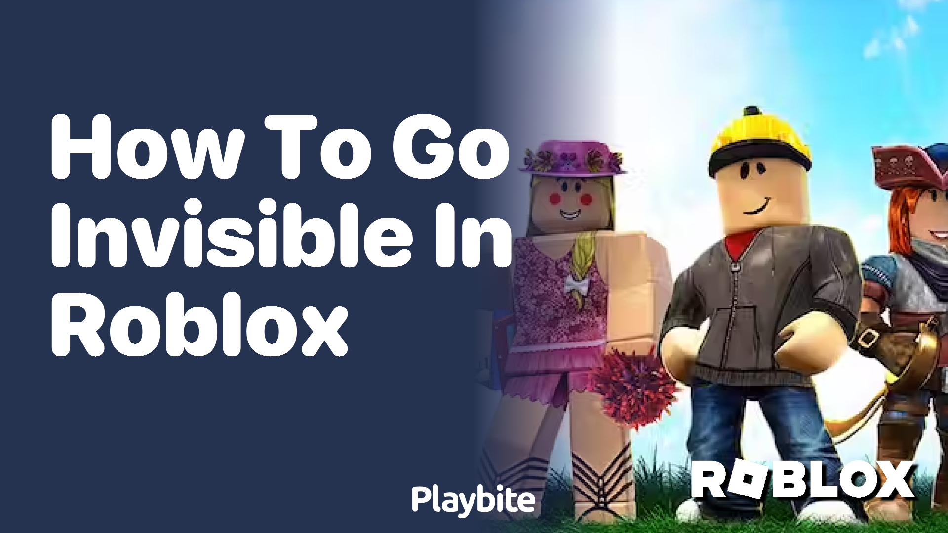 How to Go Invisible in Roblox