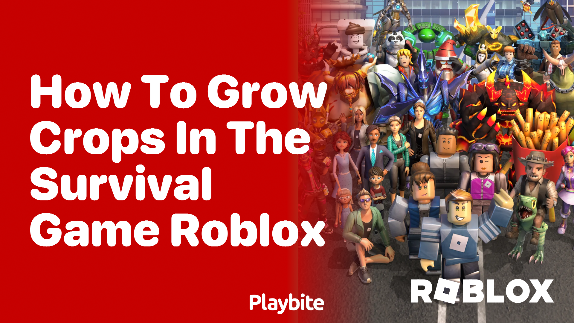 How to Grow Crops in the Survival Game Roblox - Playbite