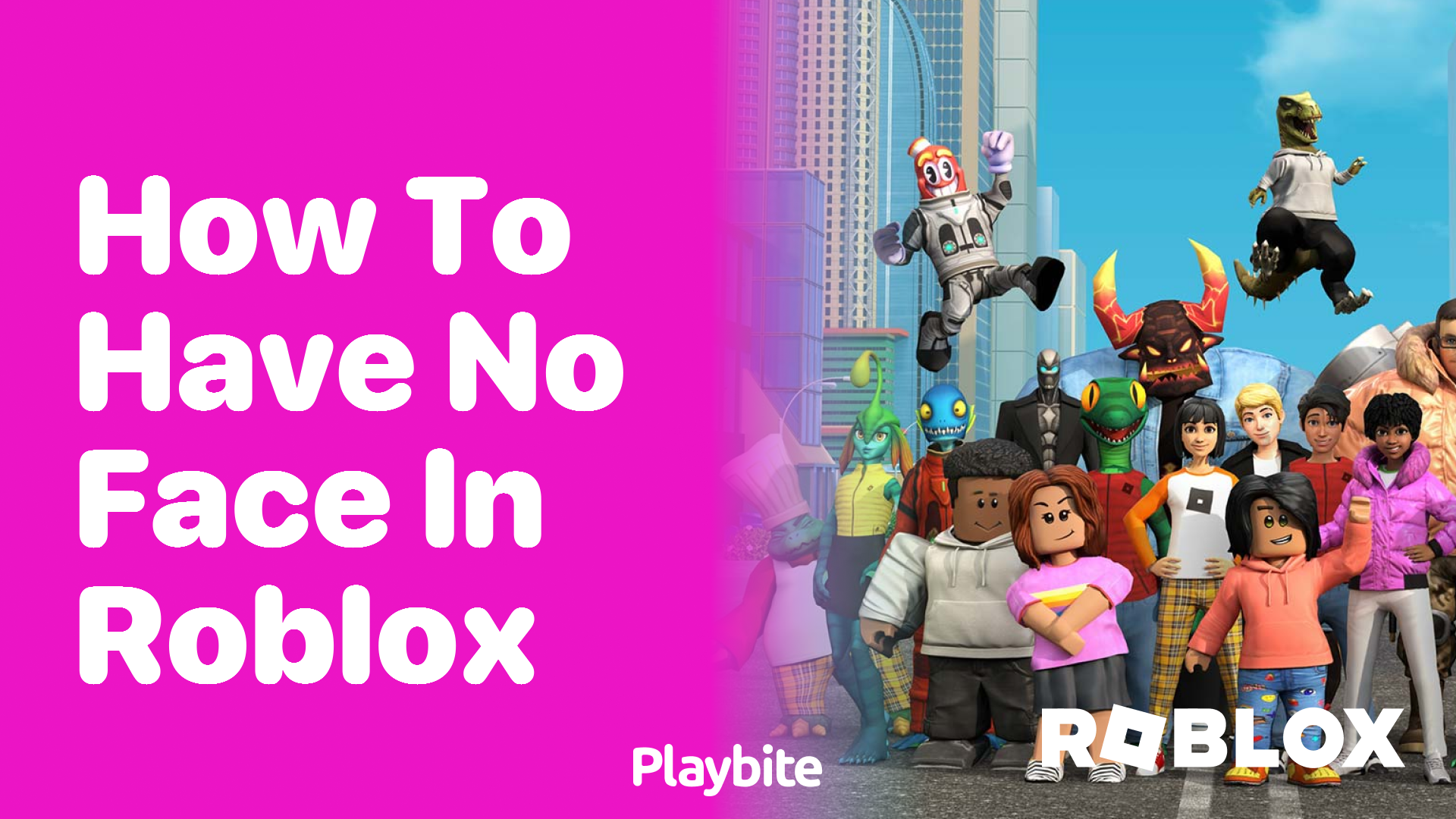 How to Have No Face in Roblox: A Simple Guide - Playbite