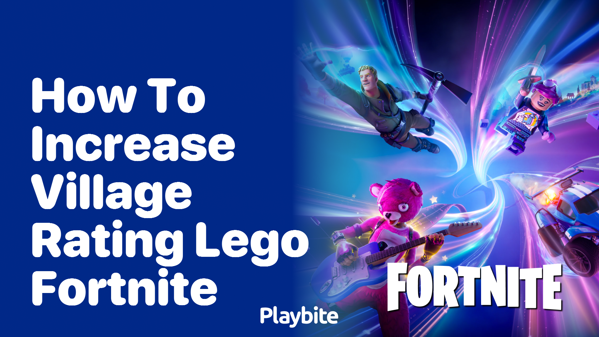 How to Boost Your Village Rating in Lego Fortnite