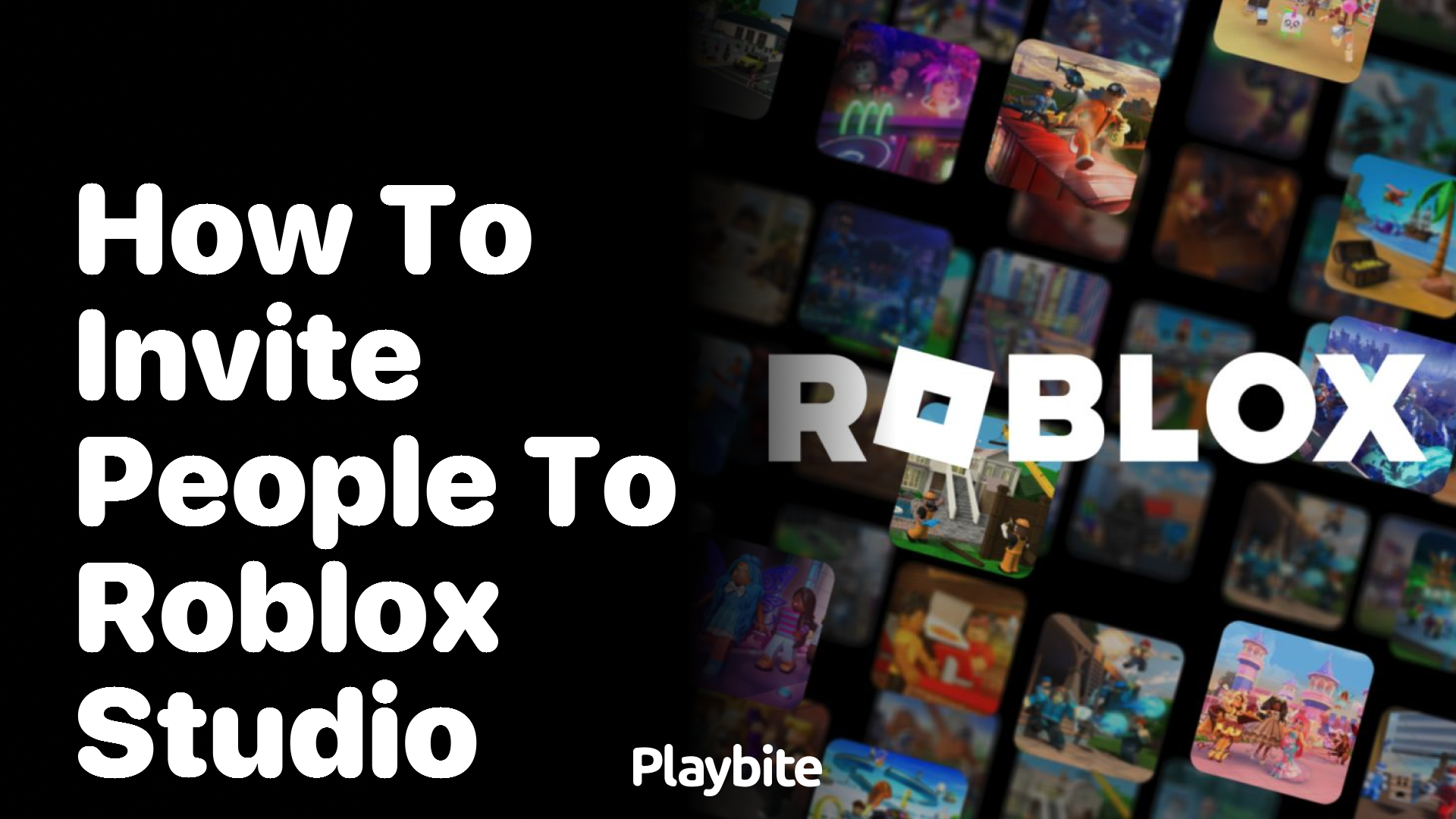 How to Invite People to Roblox Studio