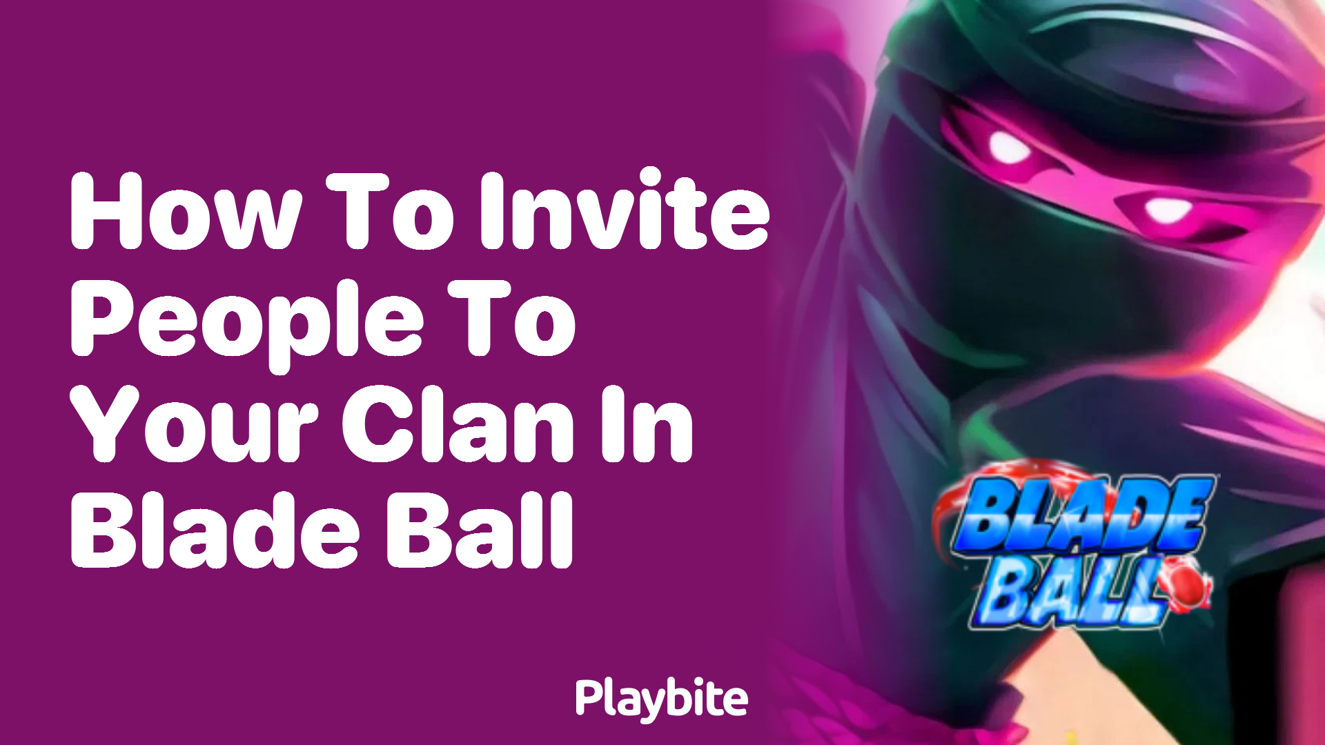 How to Invite People to Your Clan in Blade Ball