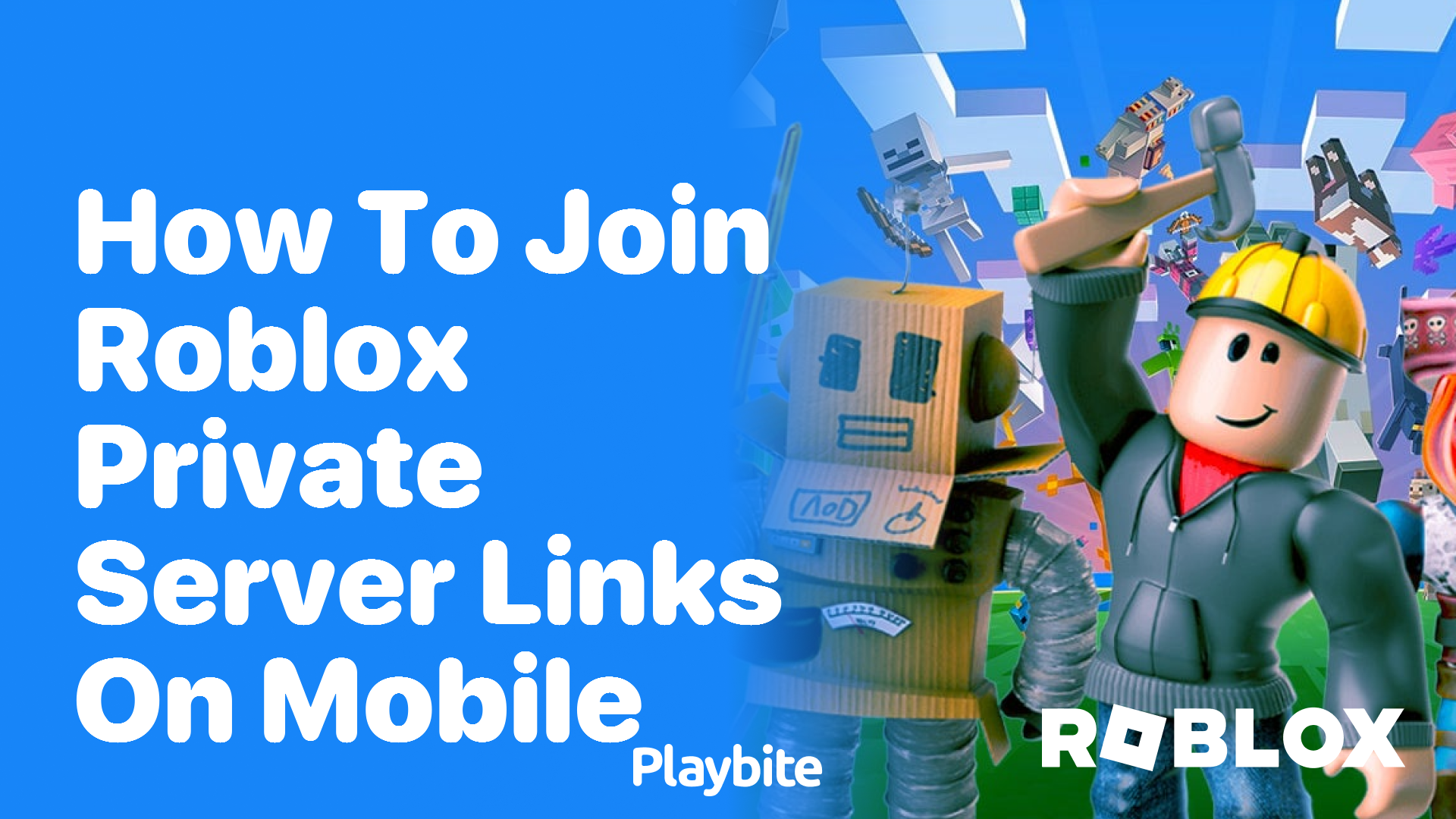 How to Join Roblox Private Server Links on Mobile - Playbite