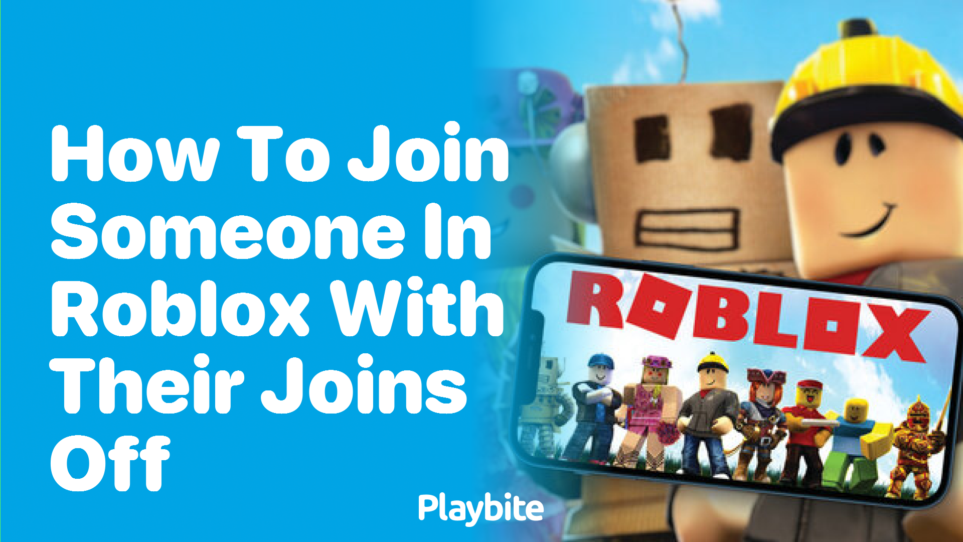 How to Join Someone in Roblox With Their Joins Off