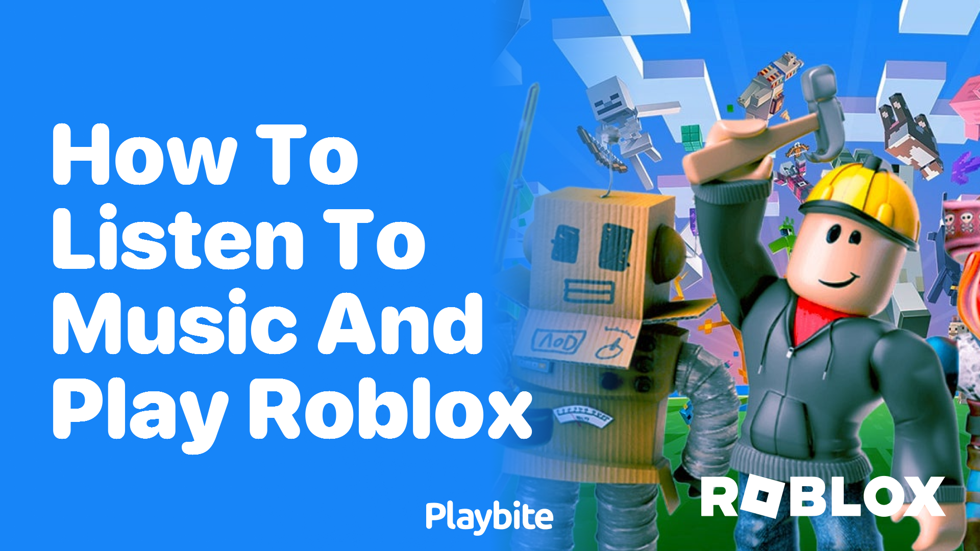 How to Listen to Music and Play Roblox at the Same Time - Playbite