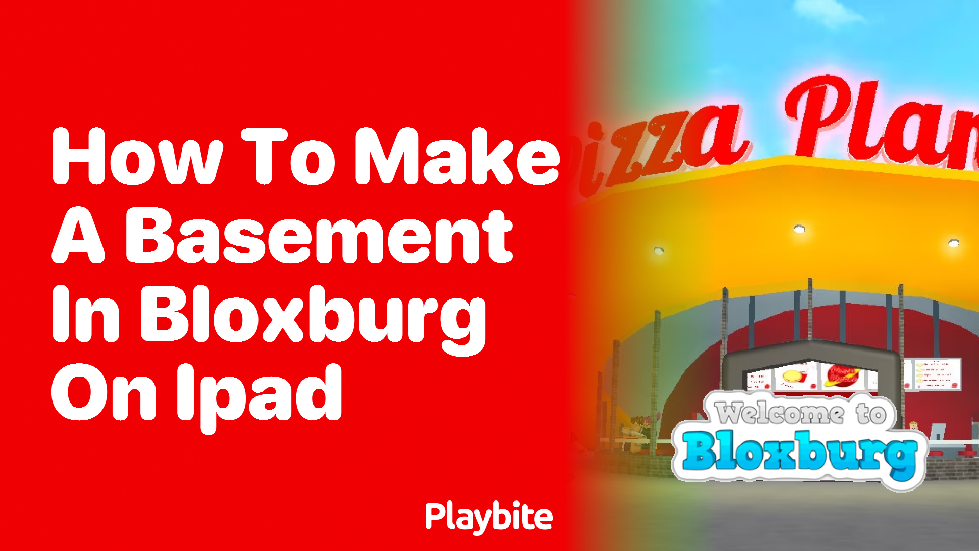 How to Make a Basement in Bloxburg on iPad