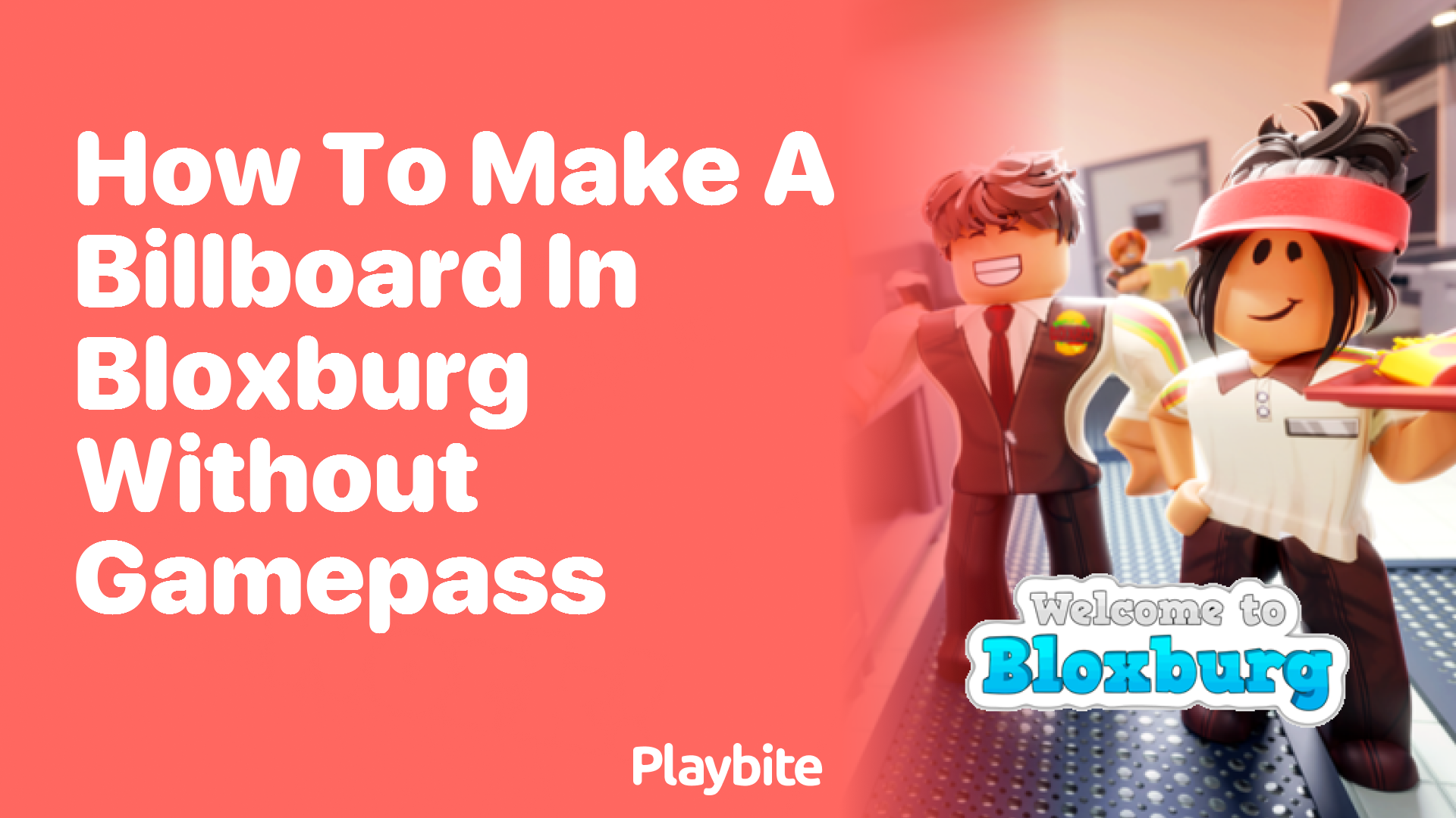 How to Make a Billboard in Bloxburg Without a Gamepass