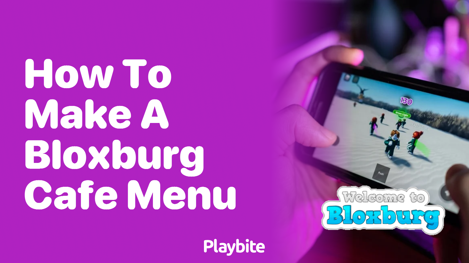 How to Make a Bloxburg Cafe Menu