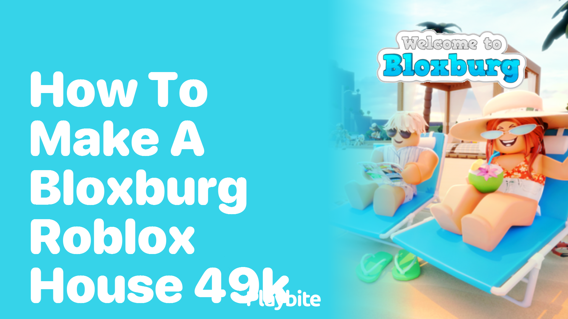 How to Make a Bloxburg Roblox House for 49K