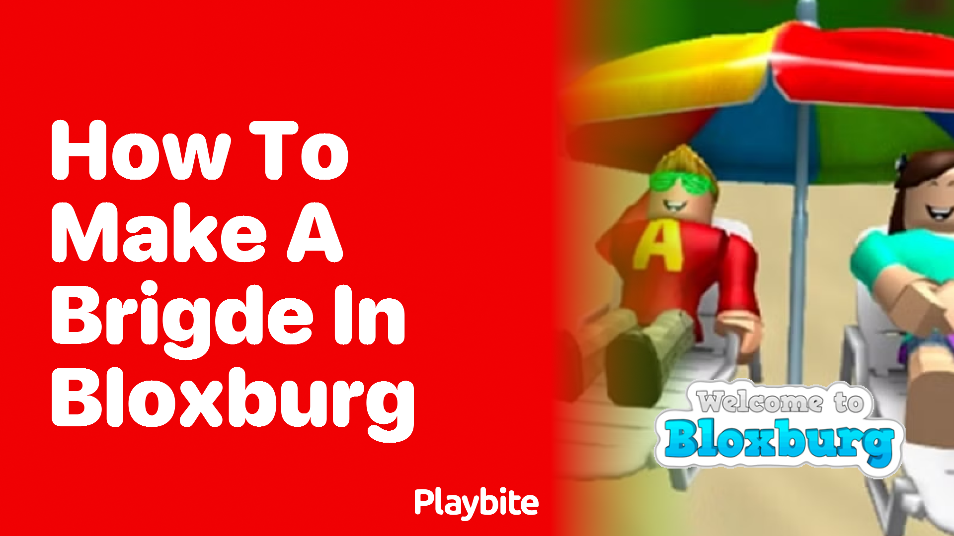 How to Make a Bridge in Bloxburg