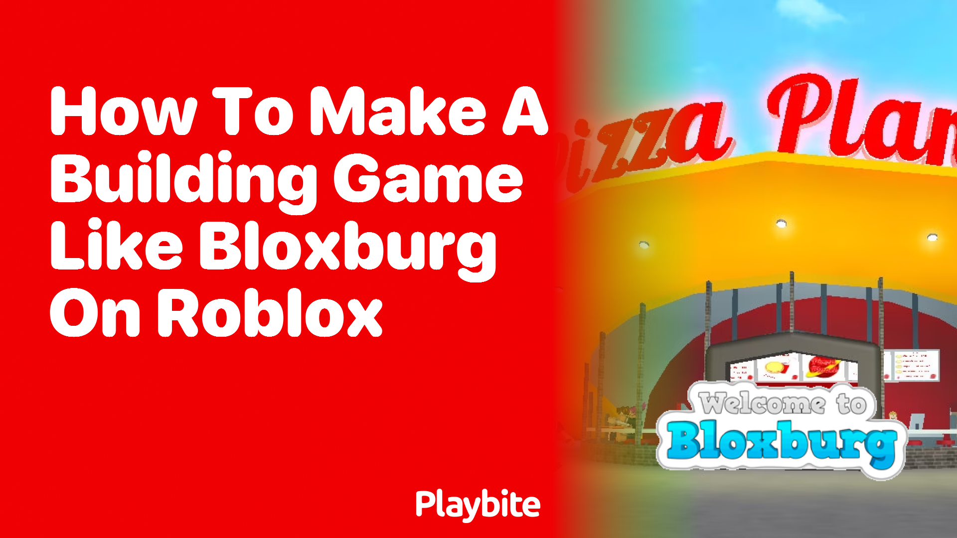 How to Make a Building Game Like Bloxburg on Roblox