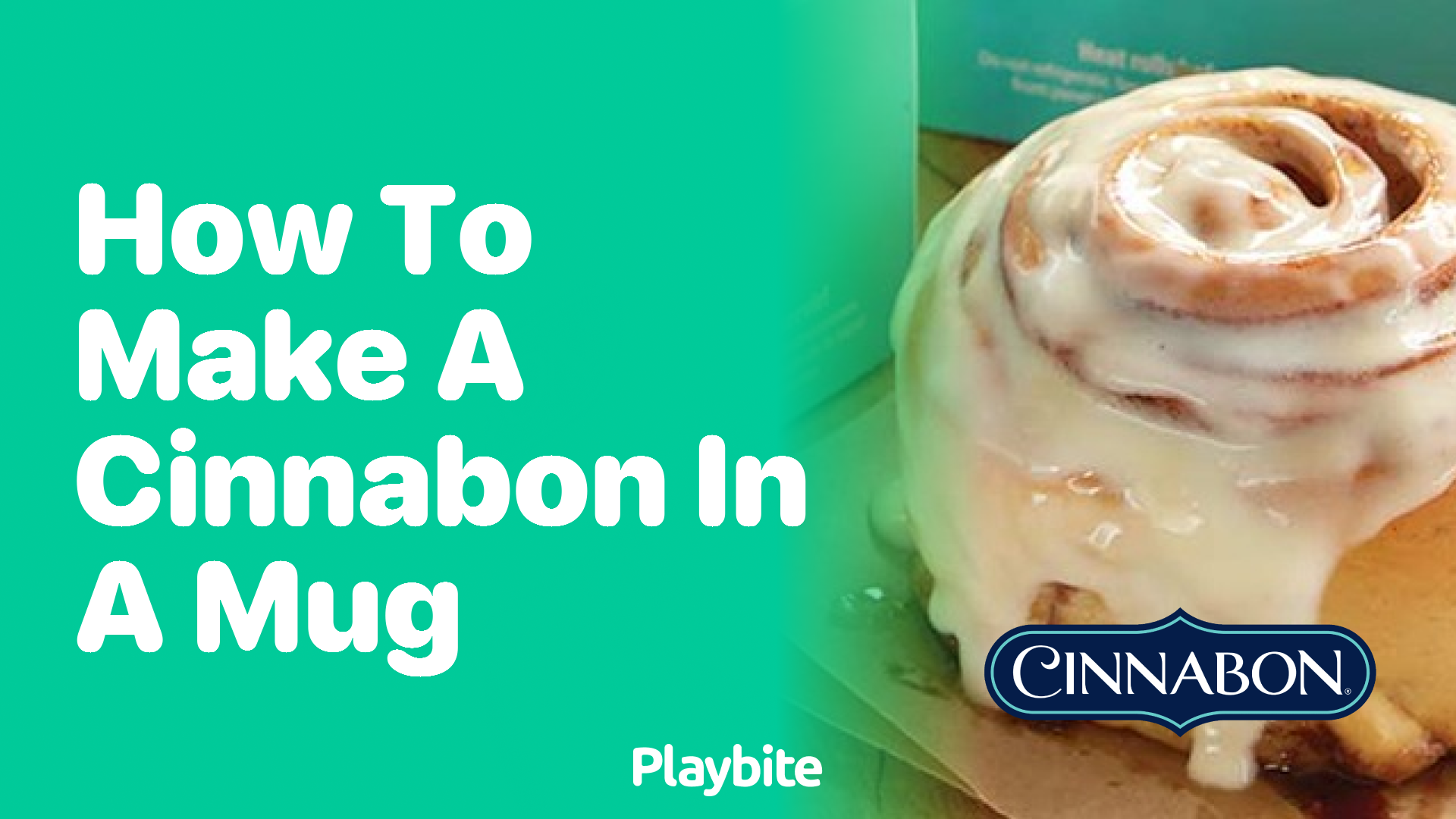 How to Make a Cinnabon in a Mug