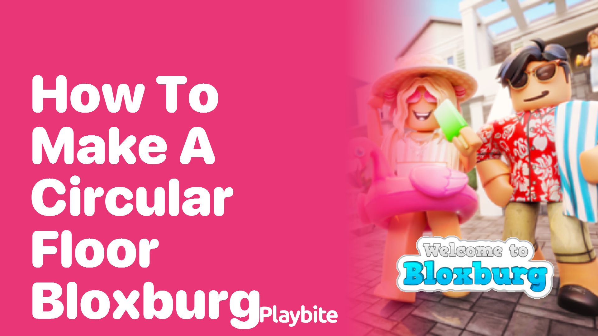 How to Make a Circular Floor in Bloxburg