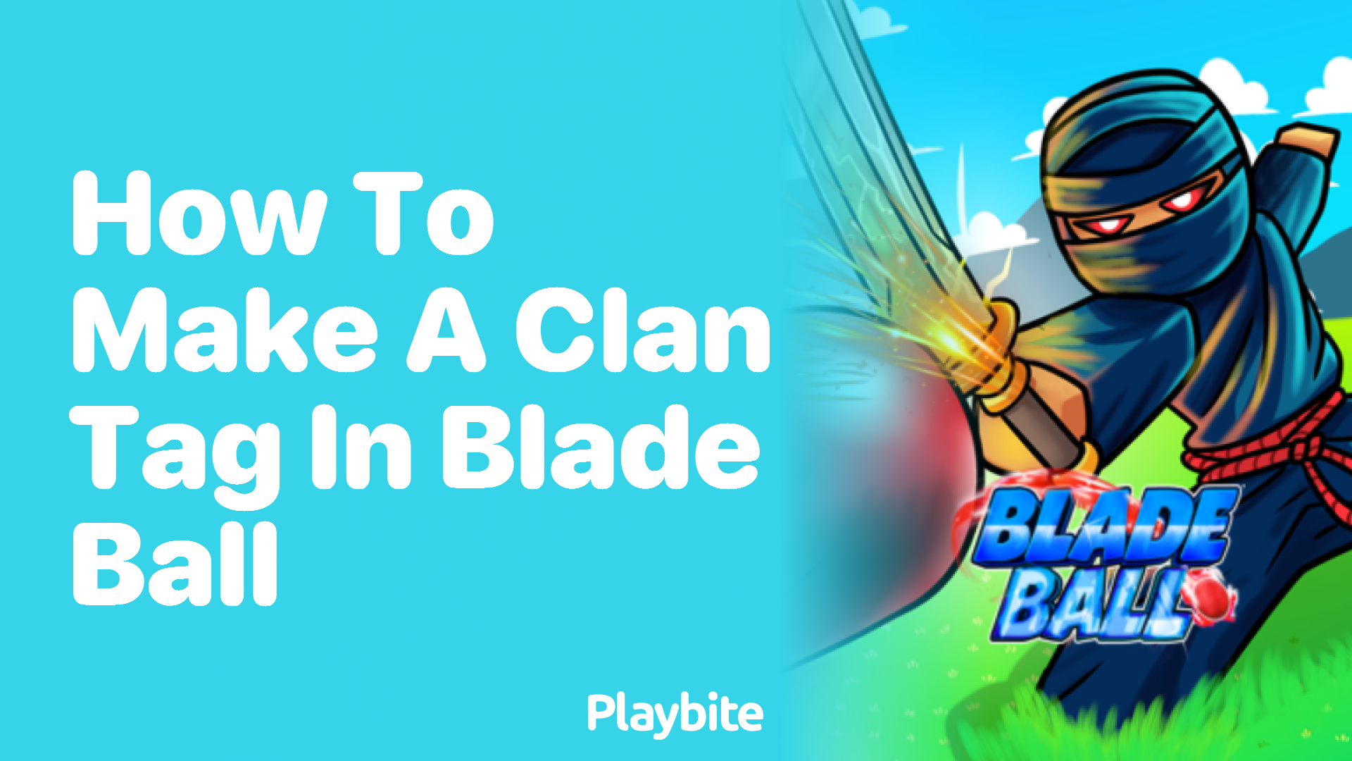 How to Make a Clan Tag in Blade Ball