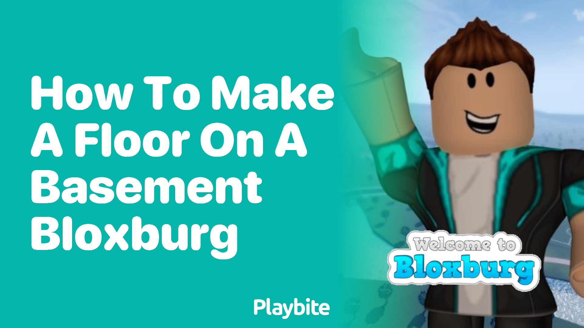 How to Make a Floor on a Basement in Bloxburg