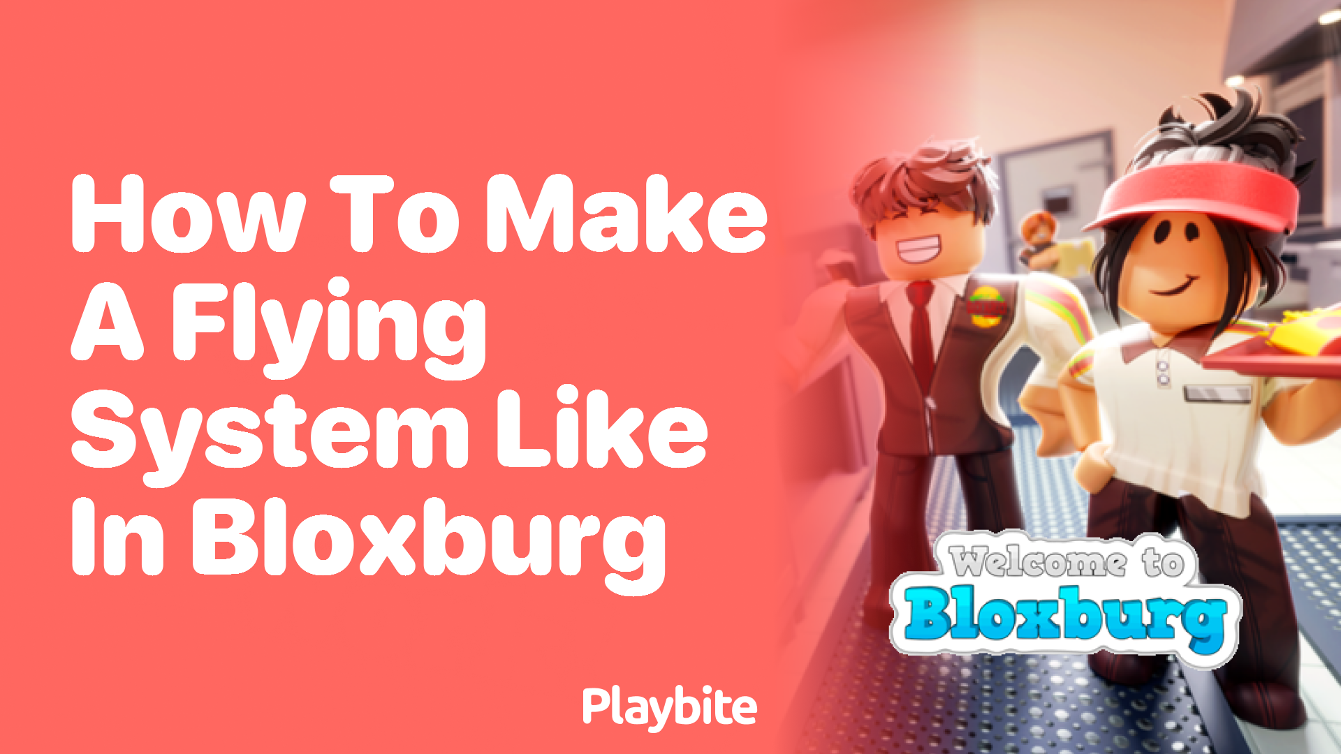 How to Make a Flying System Like in Bloxburg