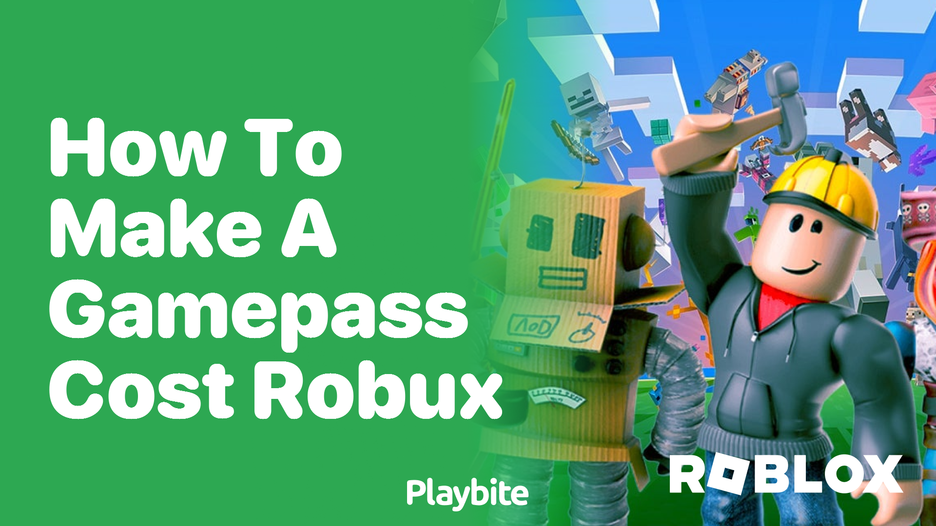 How to Set a Price in Robux for Your Gamepass in Roblox