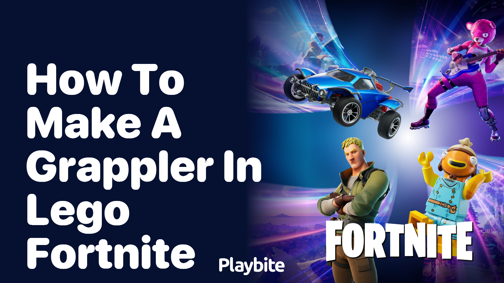 How to Make a Grappler in LEGO Fortnite - Playbite