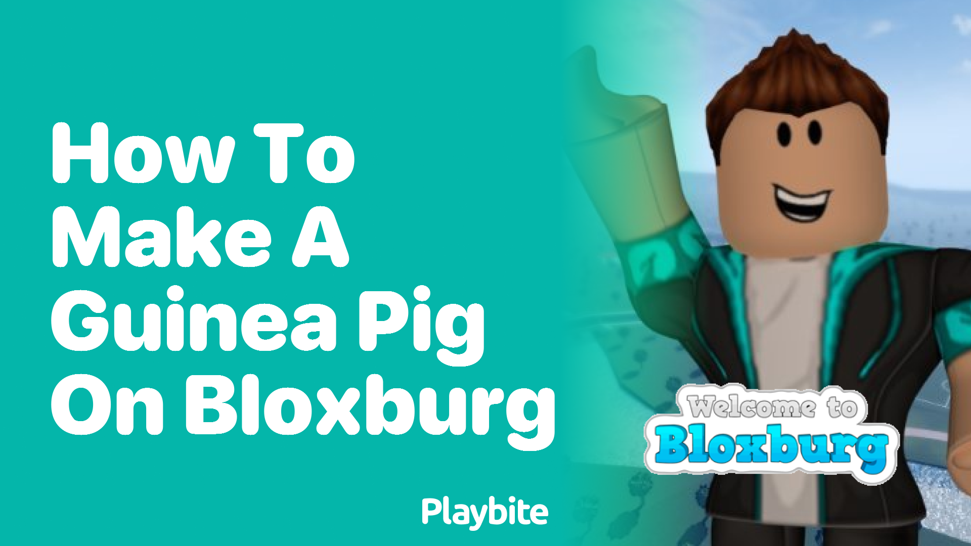 How to Make a Guinea Pig on Bloxburg