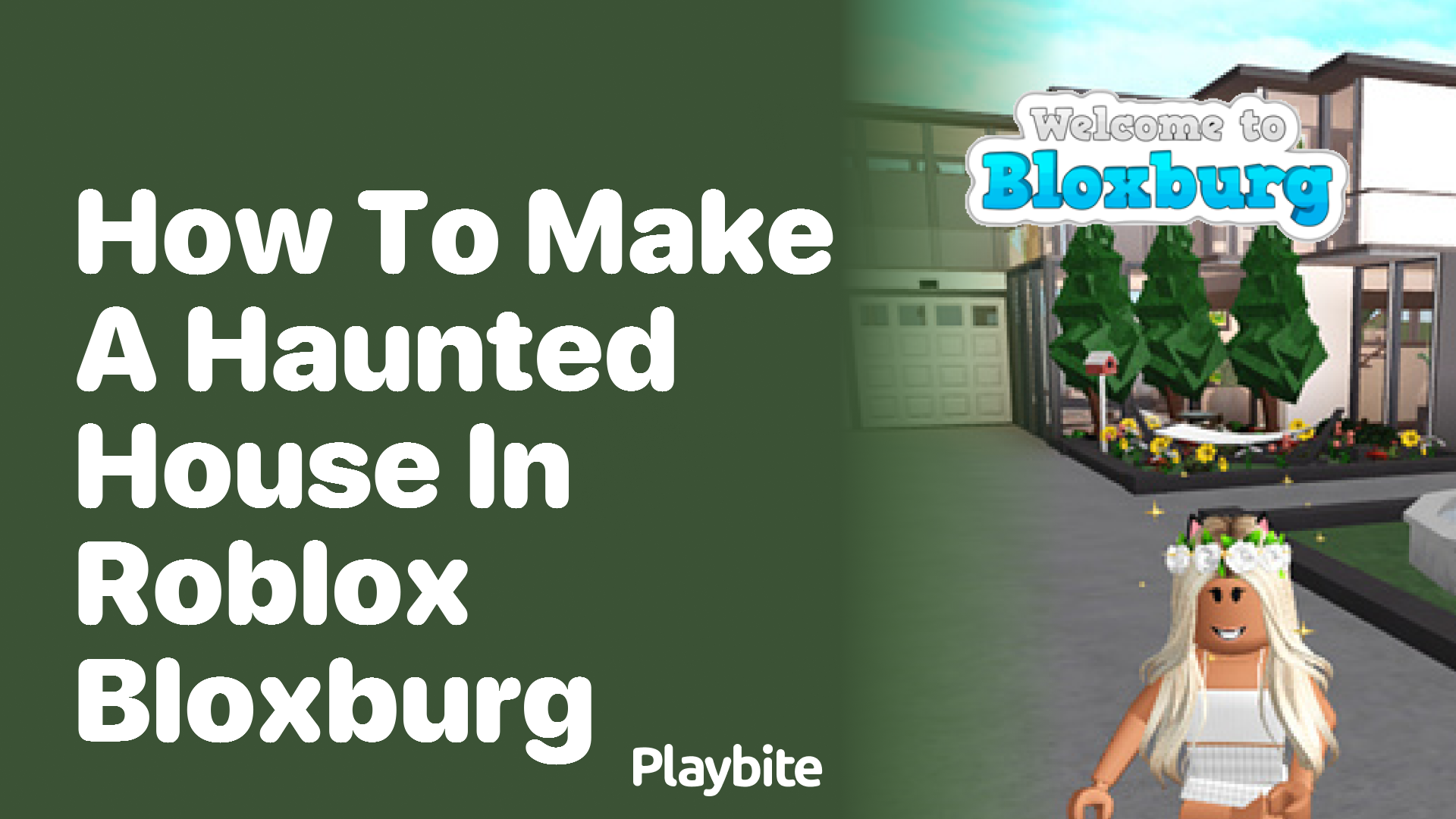 How to Make a Haunted House in Roblox Bloxburg