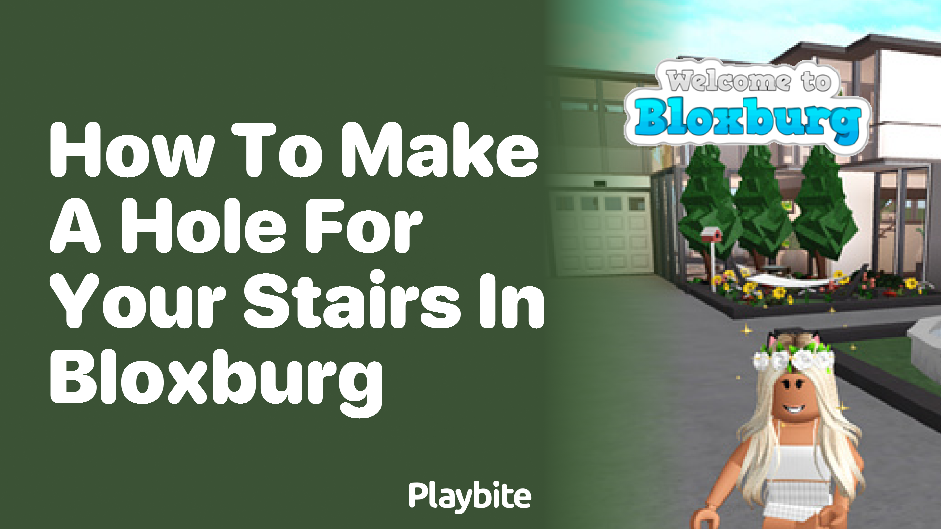 How to Make a Hole for Your Stairs in Bloxburg