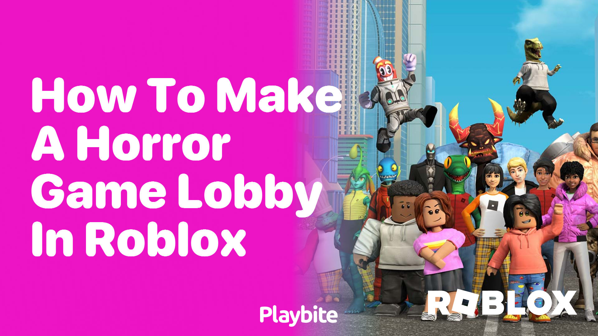 How to Make a Horror Game Lobby in Roblox - Playbite