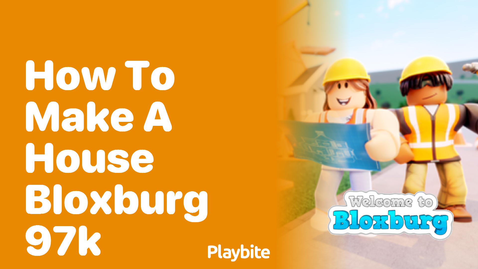 How to Make a House in Bloxburg for 97k