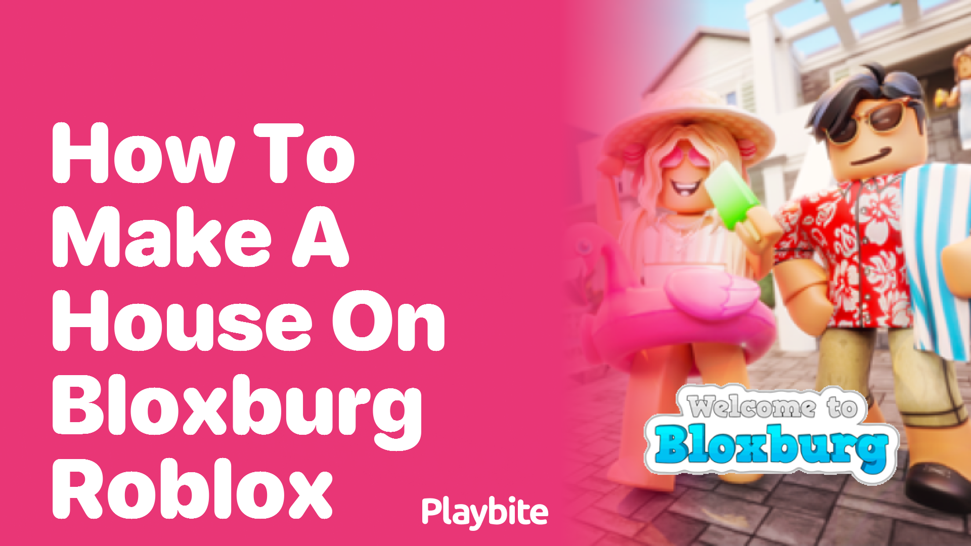 How to Make a House on Bloxburg Roblox