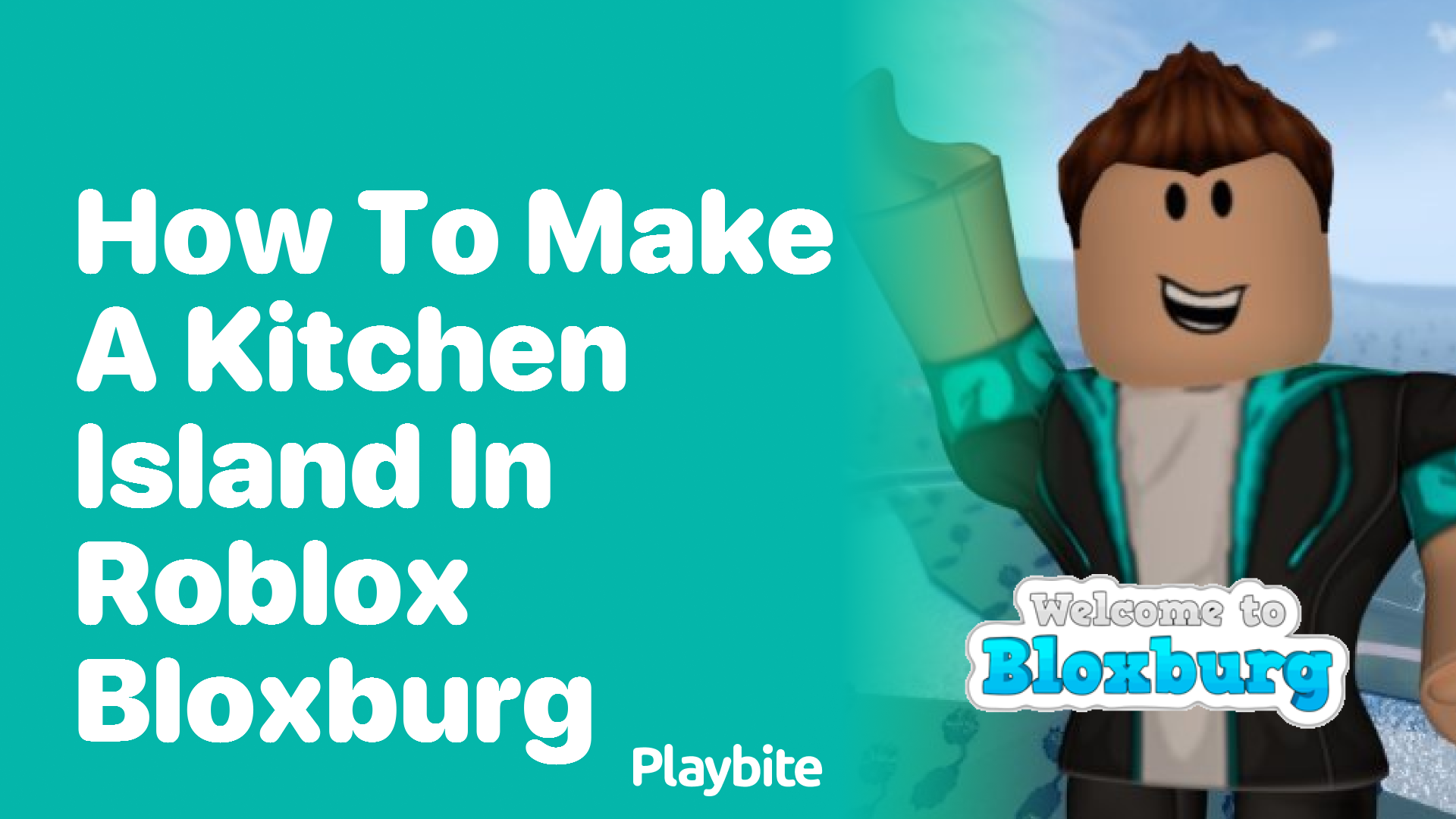 How to Make a Kitchen Island in Roblox Bloxburg