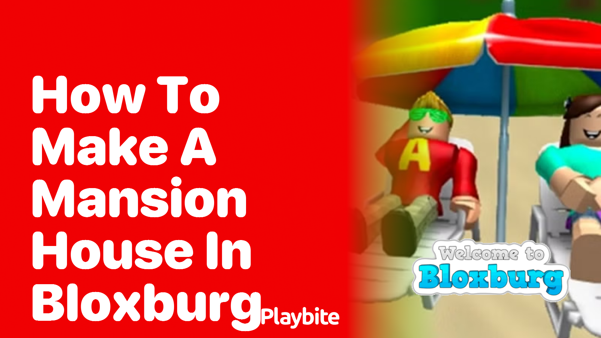 How to Make a Mansion House in Bloxburg