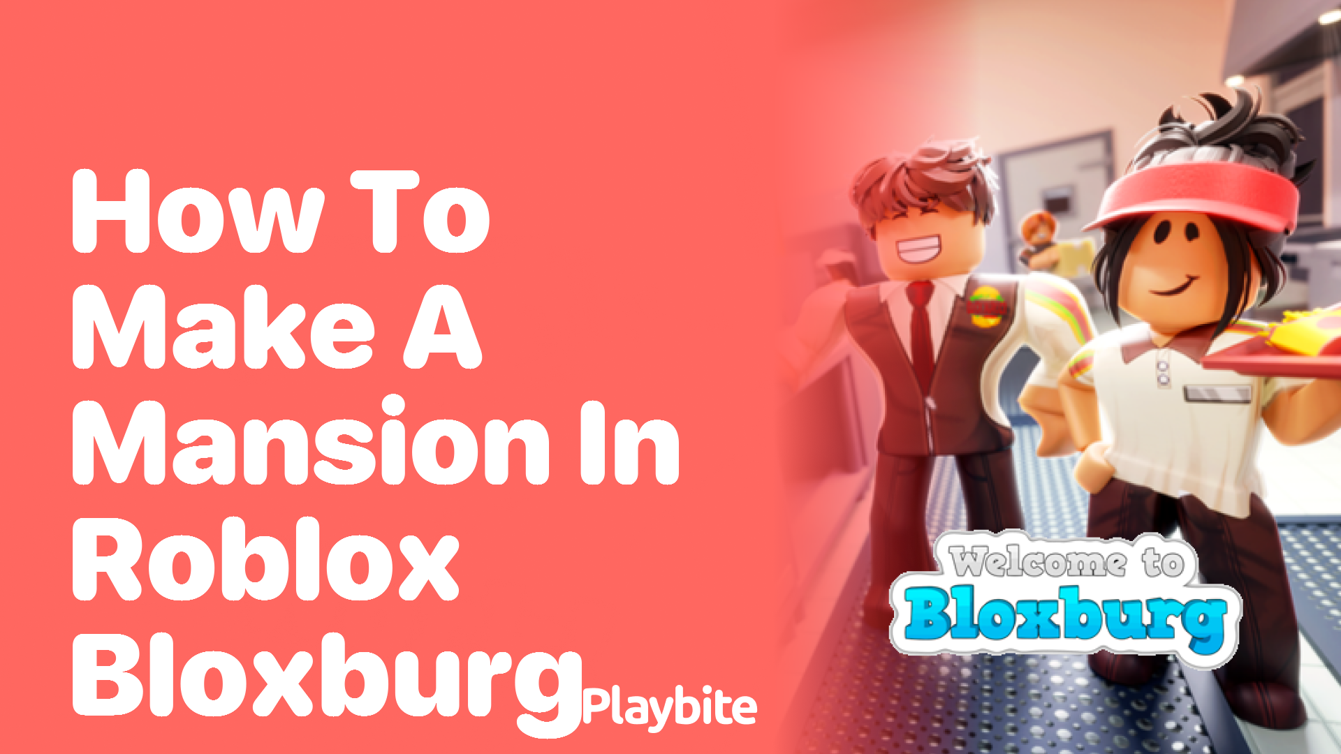 How to Make a Mansion in Roblox Bloxburg - Playbite